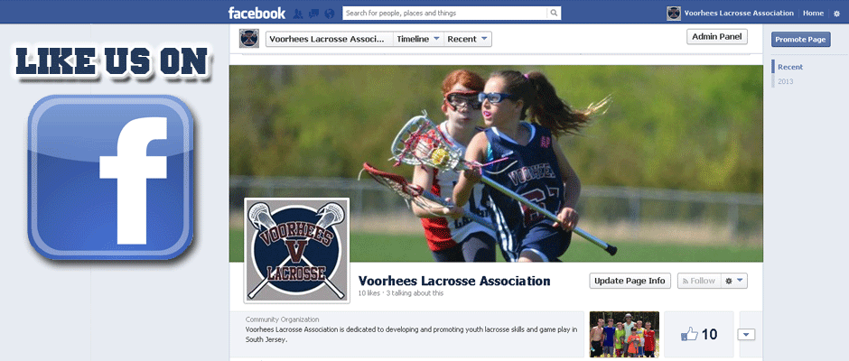 Follow Voorhees Lacrosse on Facebook